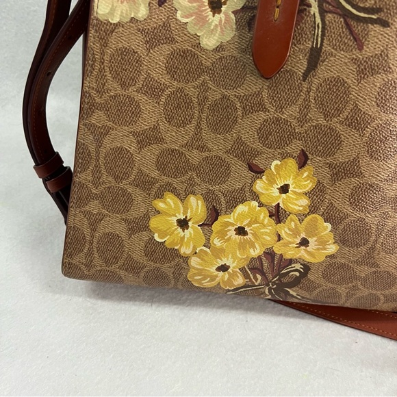 Coach Charlie Carryall In Signature Canvas With Prairie Floral Print - Picture 2 of 12